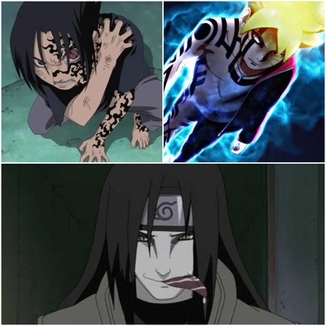 Orochimaru gives naruto a cursed seal in fanfiction